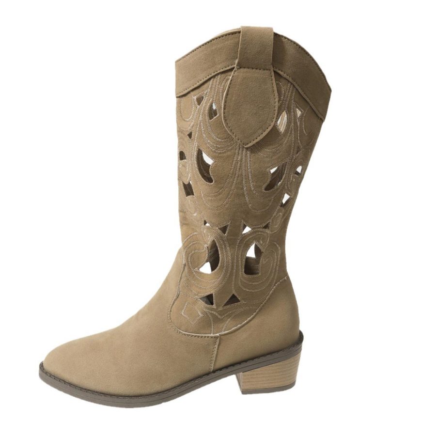 Women's Ethnic Style Trendy Hollow Embroidered Breathable V-neck Western Cowboy Boots
Women's Ethnic Style Trendy Hollow Embroidered Breathable V-neck Western Cowboy Boots