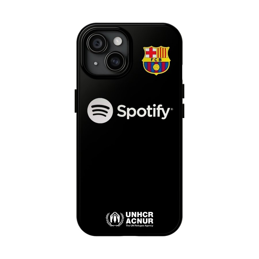 'FCB' Black Hard Case
