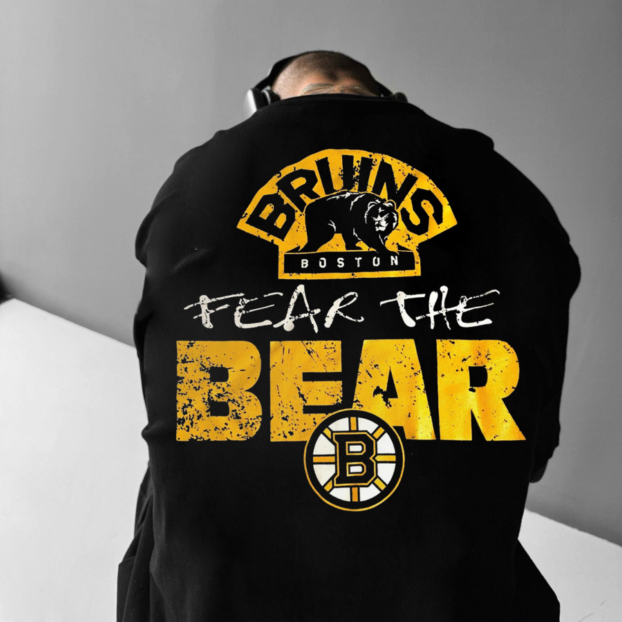 Boston Bruins Print Tee