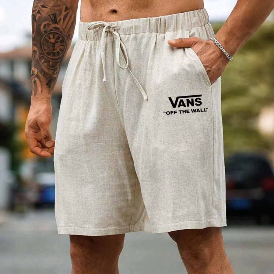 Men's Vintage Cotton And Linen Surfing Elastic Drawstring Beige Walkshort Shorts Boardshorts
Men's Vintage Cotton And Linen Surfing Elastic Drawstring Beige Walkshort Shorts Boardshorts