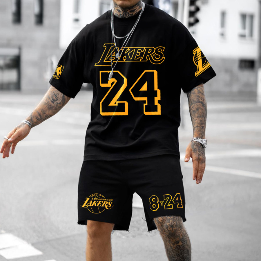 Unisex Casual Basketball Print Basketball Print Jersey Sports Short Sleeve Shorts Set
Unisex Casual Basketball Print Basketball Print Jersey Sports Short Sleeve Shorts Set