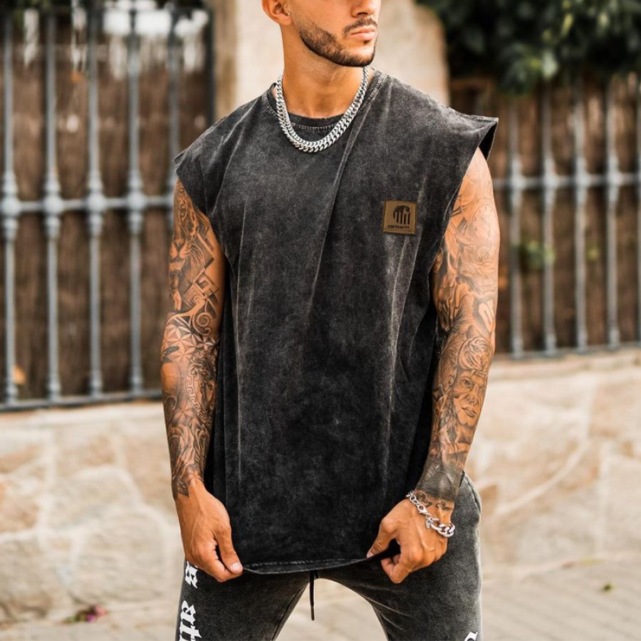 Vintage 'Carhartt' Sleeveless Top 
Vintage 'Carhartt' Sleeveless Top