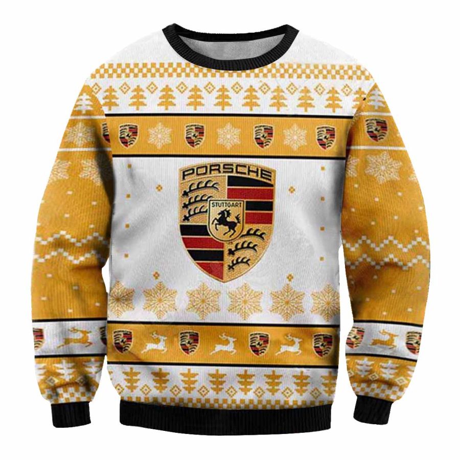 Unisex Vintage Racing Car Print Crew Neck Ugly Christmas Sweatshirt
Unisex Vintage Racing Car Print Crew Neck Ugly Christmas Sweatshirt