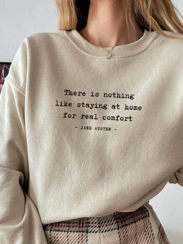 Jane Austen Book Sweatshirt - Realyiyishop.com 