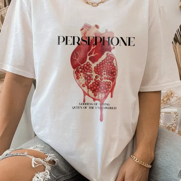 Persephone Shirt Light Academia T-shirt Only $20.89 - Wayrates.com 