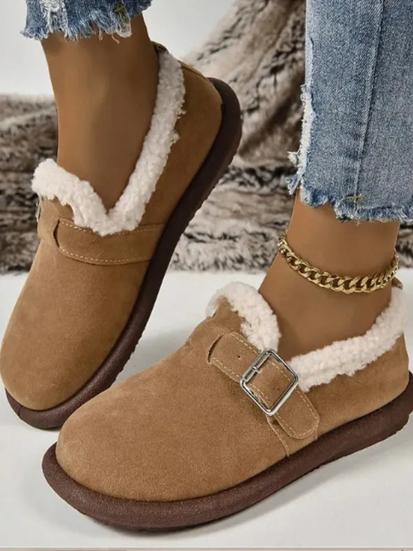 Men's Fleece Warm Flat Boots - Gethefashion.chimpone.com 