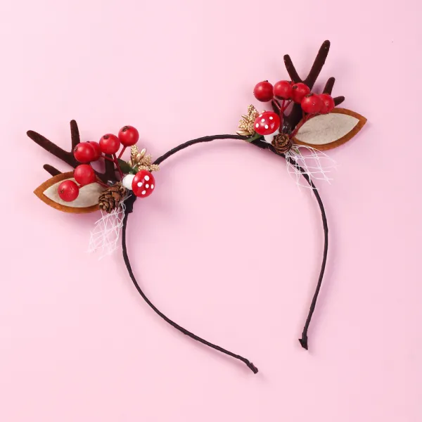 Girl Christmas Headband Only $10.00 - Lukalula.com 