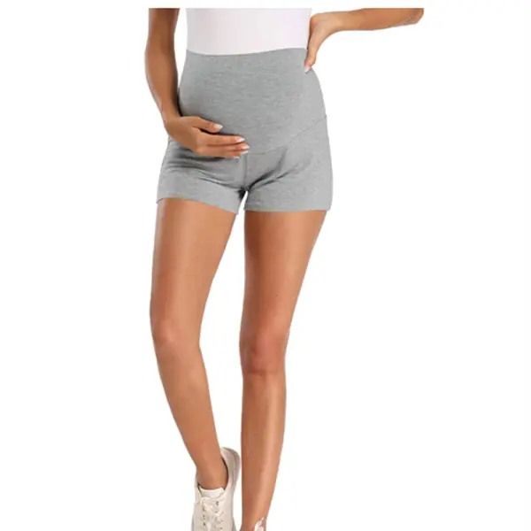 Maternity Casual Gray Shorts Only $32.39 - Lukalula.com 