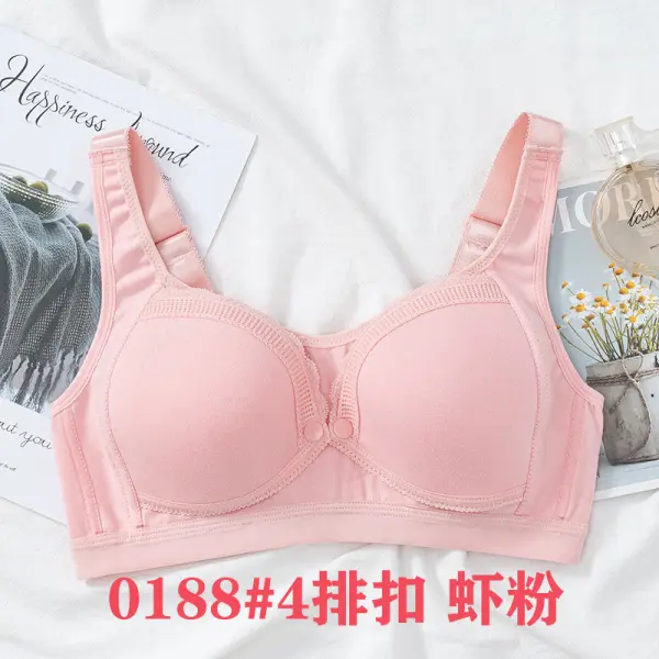 Maternity underwear front button opening breastfeeding Bra Only $22.95 - Lukalula.com 