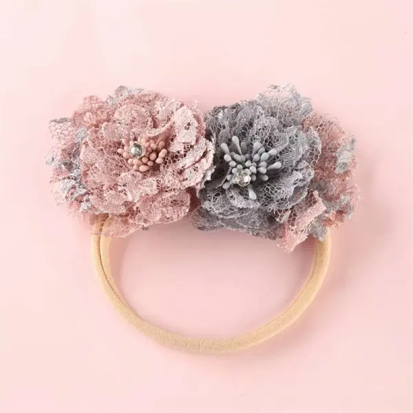 Lace color combination flower hair circle Only $11.75 - Lukalula.com 