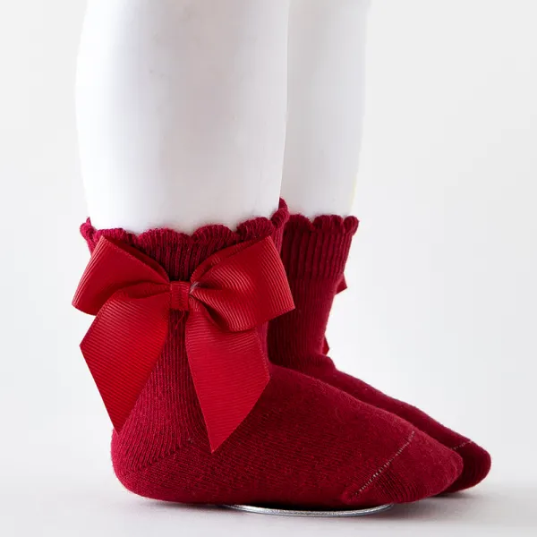 Big Bow Little Princess Socks - Popopieshop.com 