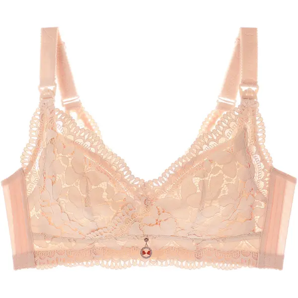Maternity Summer Ultra-thin Large Size Gather No Steel Ring Breastfeeding Bra - Lukalula.com 