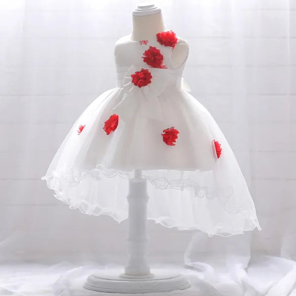 【0M-24M】Baby Embroidered Handmade Three-dimensional Flower Tuxedo Dress Only $59.95 - Lukalula.com 