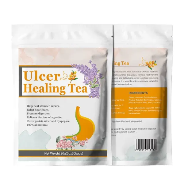 Ulcer Healing Tea Treatment Stomach Herbal Tea Nourishing - Lukalula.com 