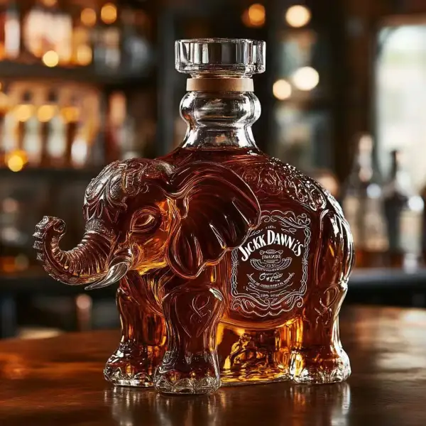 Animal Whisky Bottle, Whiskey Decanter, Whiskey Decanter, Whiskey Carafe for Bar Restaurant - Lukalula.com 