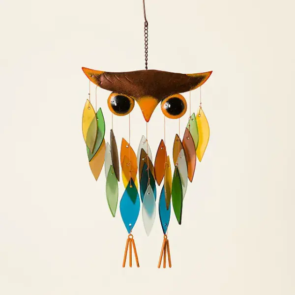 Owl Wind Chime - Lukalula.com 