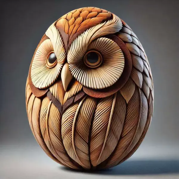 Animal Easter Carving Craft Egg - Lukalula.com 