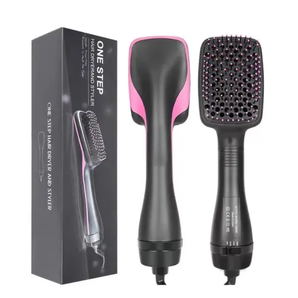 2 In 1 Multifunctional Hot Air Comb Hair Dryer - Lukalula.com 