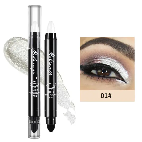 Highlighter Finisher Shiny Waterproof Eyeshadow Pen - Lukalula.com 