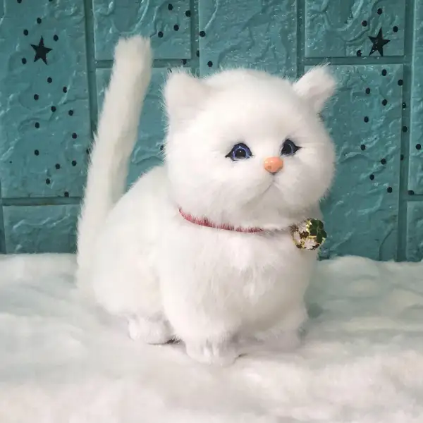 1 Handmade Anime-Style Mini Cat Statue - Lukalula.com 