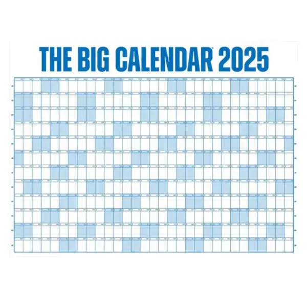 The Big Class Calendar 2025 | Dry Erase, Creative Home Decorations - Lukalula.com 
