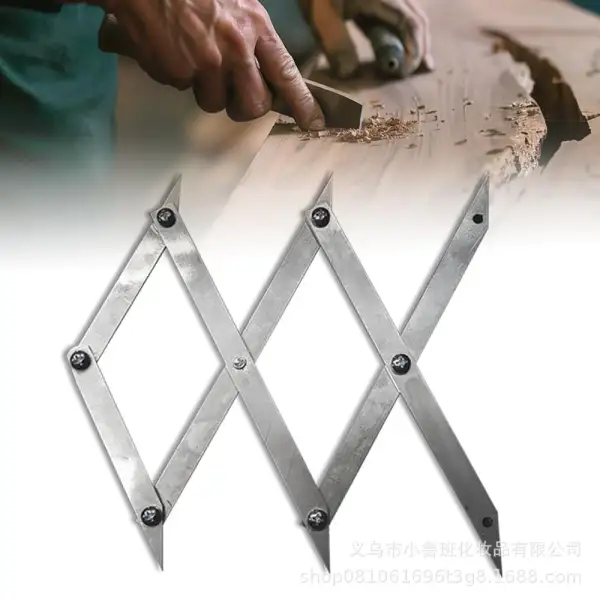 3-Point Center Finder For Precise Measurements Center Finder Tool, Precise for Woodworking, Works as a Marking Tool - Lukalula.com 