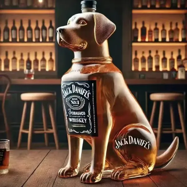 Animal Whiskey Bottle, Whiskey Decanter, Whiskey Carafe for Bar Restaurant - Lukalula.com 