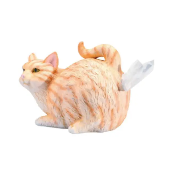 Cat Tissue Box Cartoon Creative Cat Butt Tissue Box Funny Cat Resin Statue - Lukalula.com 