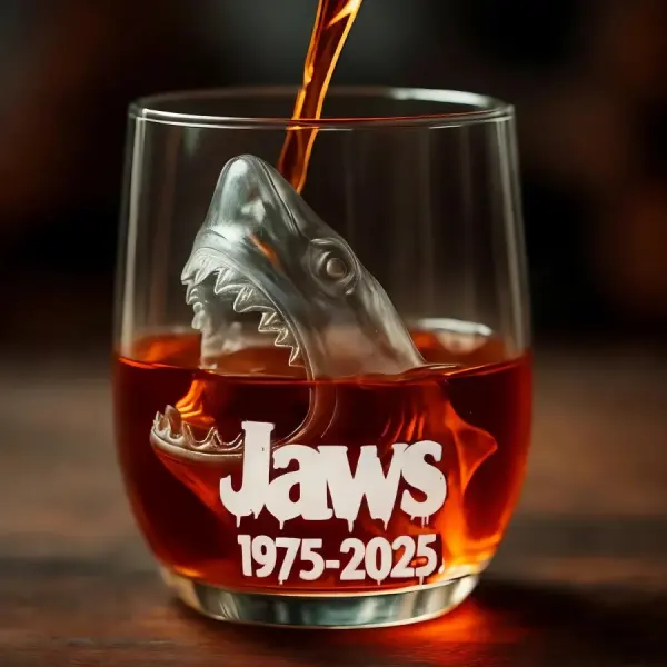 Jaws 50th Anniversary Limited Edition Glass, Coffee Cup Beer Cup Water Cup, Creative Home Furnishings - Lukalula.com 