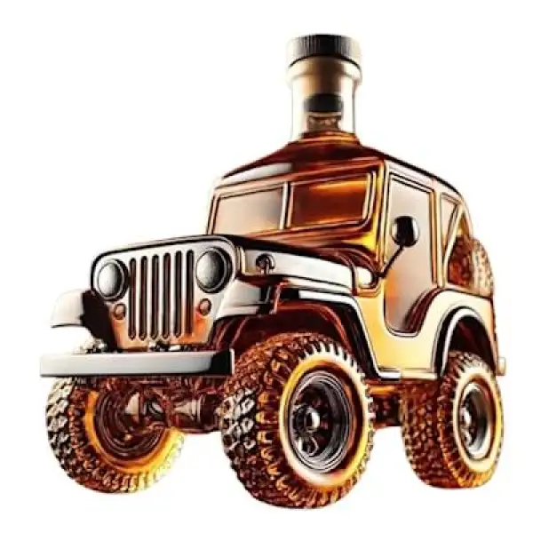 Jeep Whiskey Bottle, Whiskey Decanter, Whiskey Carafe for Bar Restaurant, Creative Gifts - Lukalula.com 