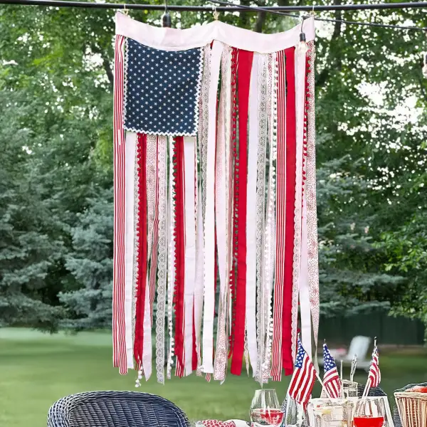 Independence Day Decoration American Flag Banner - Lukalula.com 
