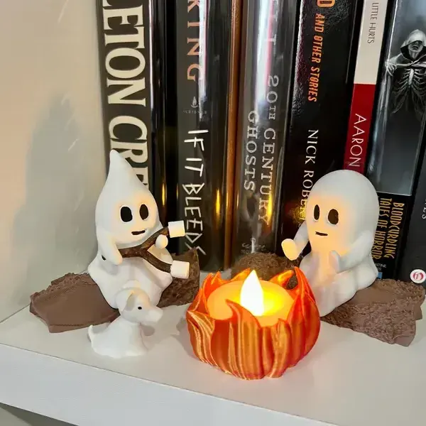 👻Ghost Campfire Gathering - Lukalula.com 