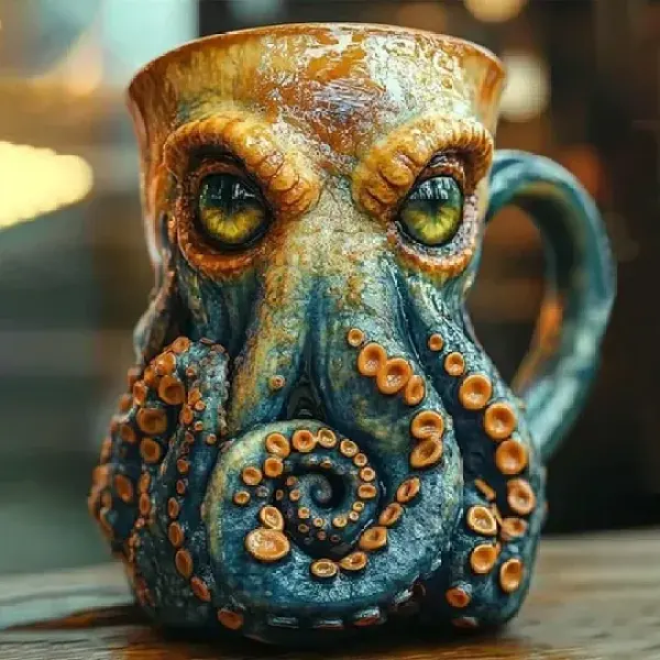 Cthulhu-Inspired Pirate Tankard - Lukalula.com 