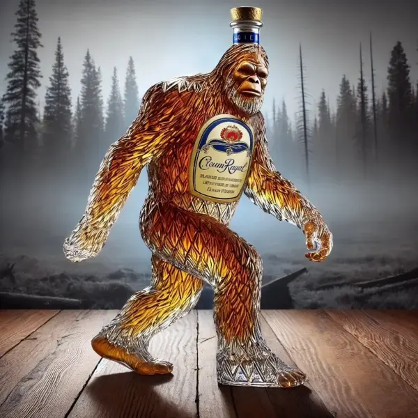 Bigfoot Whiskey Bottle - Lukalula.com 
