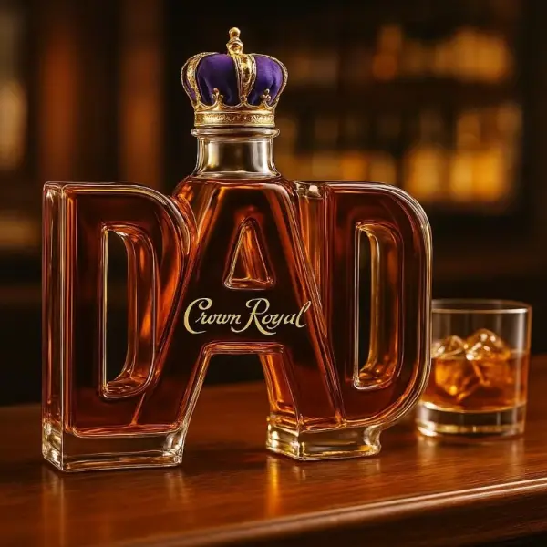 DAD Whiskey Bottle - Lukalula.com 