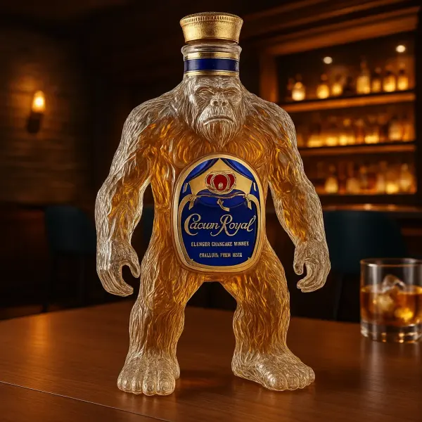 Bigfoot Whiskey Bottle - Lukalula.com 