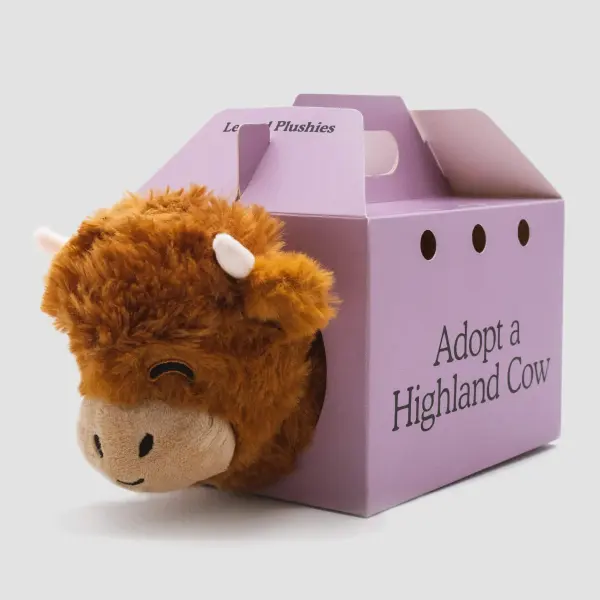 Highland Cow Legend Plushie - Lukalula.com 