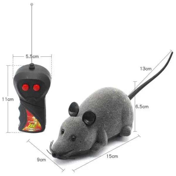 2025 New Interactive Automatic Moving Mouse Toys With Squeaky Sound - Lukalula.com 