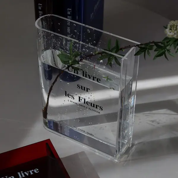 💕Books About Flowers - Book Vase - Lukalula.com 