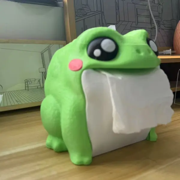 Frodrick The Frog 🐸 Toilet Paper Dispenser - Lukalula.com 