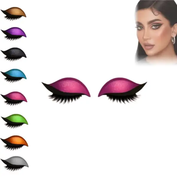 Lazy Eye Shadow Eyelash Patch - Lukalula.com 