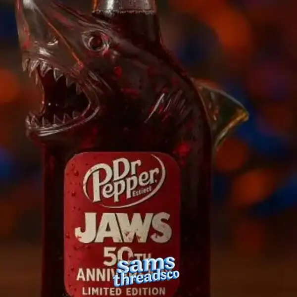 Jaws 50th Anniversary X Soda Whiskey Bottle - Lukalula.com 