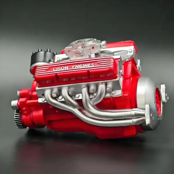Mini V8 Engine Kit That Runs On Gas - Lukalula.com 