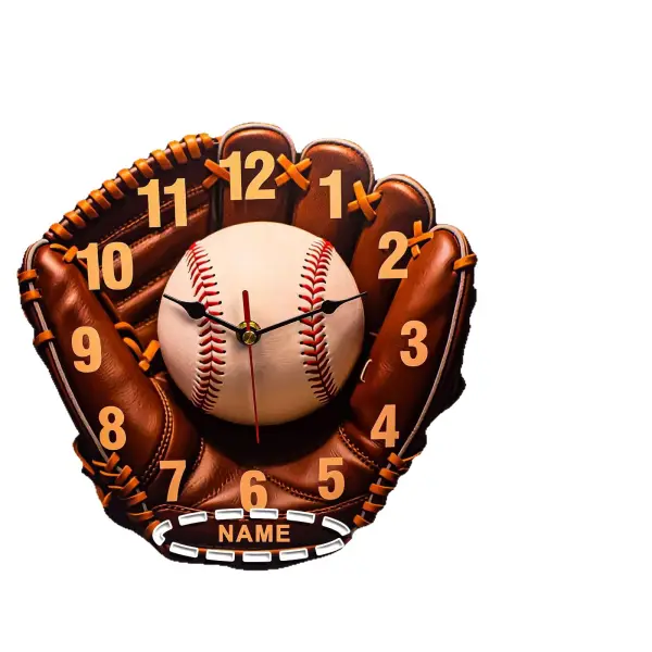 Baseball Gloves Wall Clock - Lukalula.com 