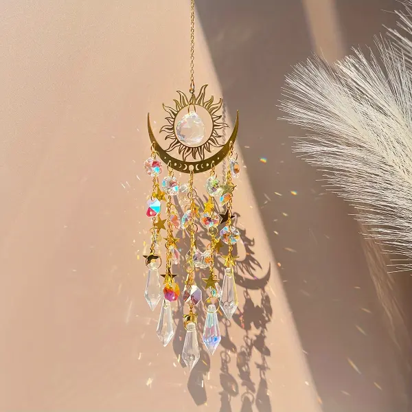 ✨Crystal Sun Catcher, Lndoor Outdoor Decor For Window Bedroom Courtyard Garden☪️ - Lukalula.com 