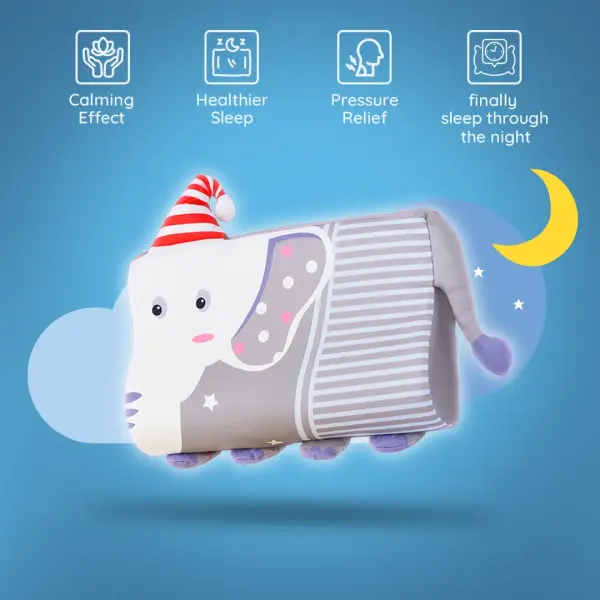 Summer Cooling Children's Pillow For Better And Healthier Sleep - Lukalula.com 