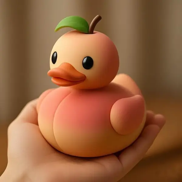 Cute Fruit Duck Set Ornament - Lukalula.com 