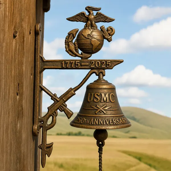 USMC 250th Anniversary Commemorative Doorbell - Lukalula.com 