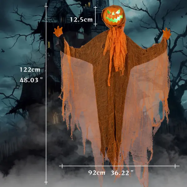 Halloween Hanging Luminous Pumpkin Ghost - Lukalula.com 