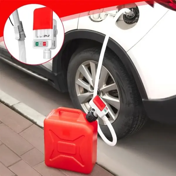 Portable Automatic Fuel Transfer Pump With Auto-Stop - Lukalula.com 